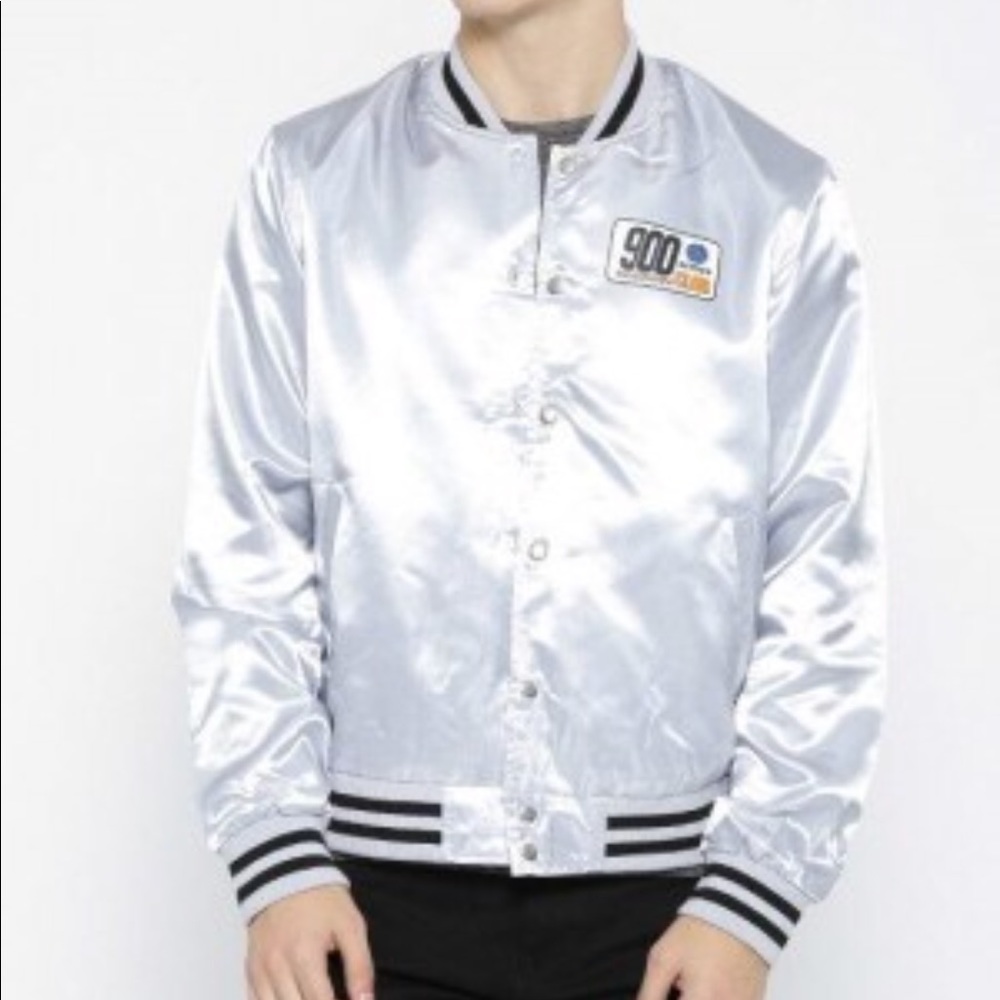 Reflective Maximum Speed Bomber Jacket